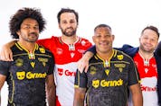 French second division rugby club Biarritz, where Canadian forward Evan Olmstead plays, have signed Grindr as a sponsor for next season.