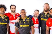  French second division rugby club Biarritz, where Canadian forward Evan Olmstead plays, have signed Grindr as a sponsor for next season.