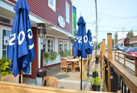The 7 by 7 Restaurant in downtown Sydney will be serving customers on its Charlotte Street patio deck on Wednesday. CAPE BRETON POST FILE