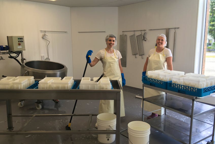 Blue Harbour Cheese is one of eight cheesemakers in Nova Scotia, each with its own distinct product. 
