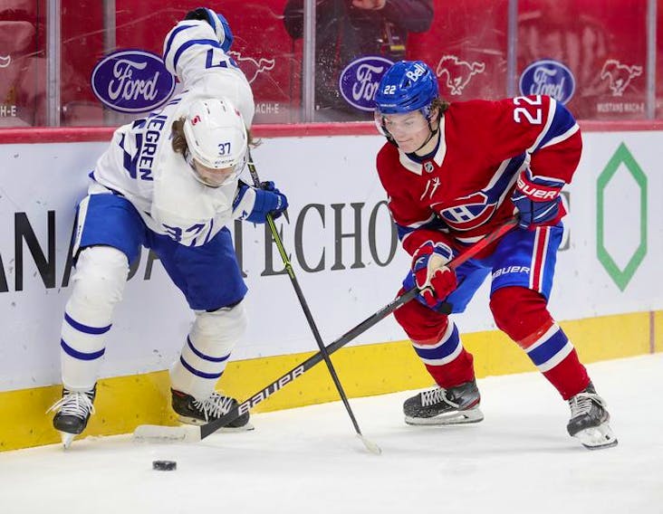 Caufield scores 1st goal in OT, Canadiens beat Senators 3-2