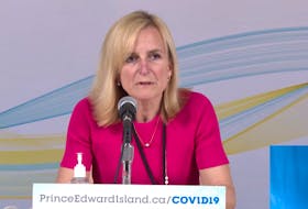 Dr. Heather Morrison, P.E.I.'s chief public health officer, announced one new case of COVID-19 on the Island May 4, 2021.