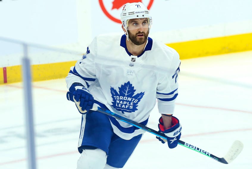 Toronto Maple Leafs forward Nick Foligno will miss at least the next two games.