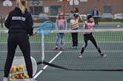 Ontario kids will not be seeing this kind of outdoor, organized tennis any time soon. ED KAISER/POSTMEDIA