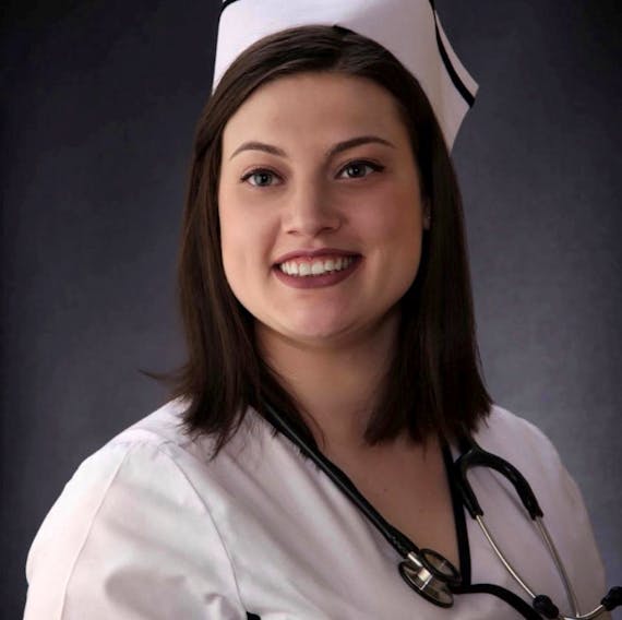 Nancy Ramsay graduated from the University of PEI in 2018. She's worked at the ICU at Queen Elizabeth Hospital since then.