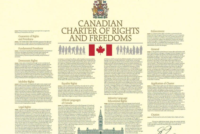 The Canadian Charter of Rights and Freedoms sets out those rights and freedoms that Canadians believe are necessary in a free and democratic society. 