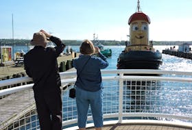 About a dozen fans of Theodore TOO, the life-size replica of kids’ TV star Theodore Tugboat, gathered at the Maritime Museum of the Atlantic on Thursday morning to bid bon voyage to the beloved Halifax waterfront icon. The boat is heading to a new home in Hamilton to become an ambassador for renewable water resources, marine industry employment and Nova Scotia tourism.