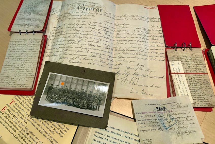  A colector calling himself Mr. Smith donated this treasure trove of priceless letters and documents once belonging to Frank Fredrickson to the Hockey Hall of Fame, including diary entries, a letter of commendation from King George V and a pass from his commanding officer allowing him to play hockey. HOCKEY HALL OF FAME