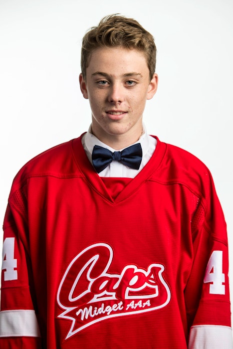 Jacob Long of the Fredericton Caps led all defencemen in points (14) the New Brunswick/Prince Edward Island Under-18 Major Hockey League during the 2020-21 season. CONTRIBUTED - Contributed