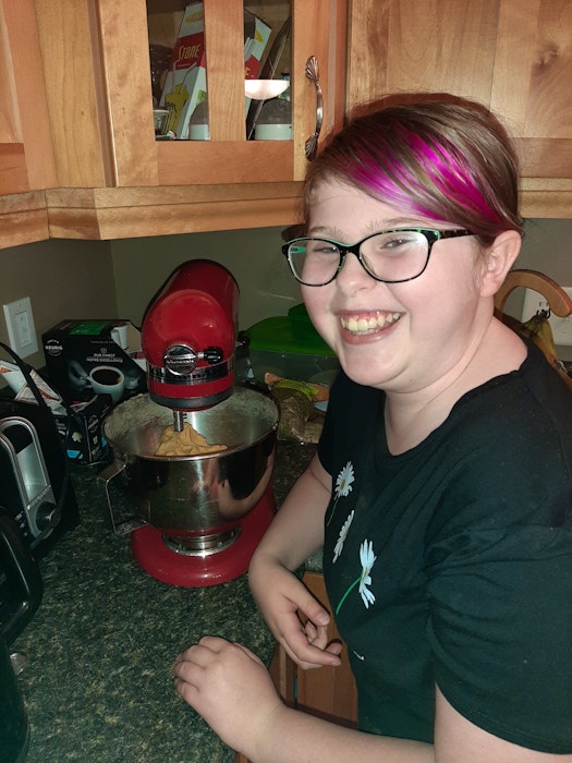 Sarah Hayes of Massey Drive loves to bake so much that she purchased her own KitchenAid mixer.  - Contributed