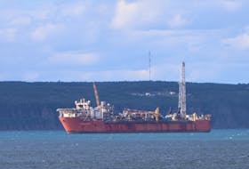The Terra Nova FPSO, shown in a file photo, is currently at anchor at Bull Arm awaiting a decision on the future of the Terra Nova offshore oilfield and whether the vessel will be retrofitted to continue capturing the remaining reserves in the field. Telegram file photo