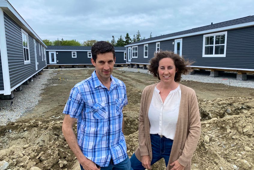 Adam D'Eon and his sister Monique are working towards the establishment of a pocket community on Frank's Road in West Pubnico.
CARLA ALLEN • TRICOUNTY VANGUARD