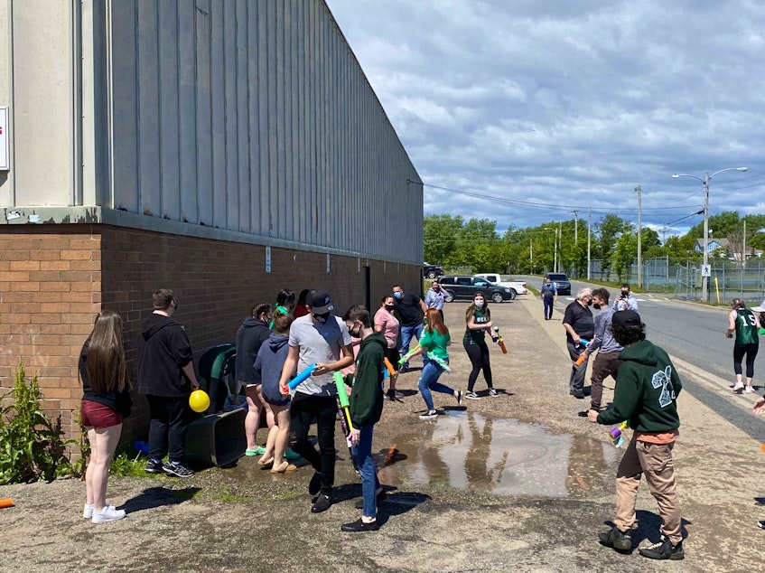 Video Cape Breton Graduating Students Say They Celebrated A Tradition Not Vandalism Saltwire