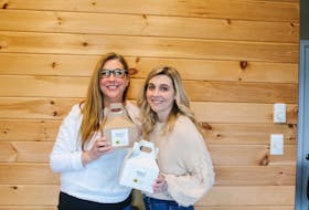 Carol Drohan (left) and Nicole Drohan are the mother-daughter team behind Whisk It Up! Baking Kits. The two are offering baking kits in support of Hospice Cape Breton. 
