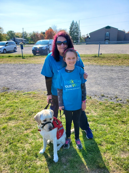 Elizabeth Mason-Squires and her daughter, Rowan, are pictured at an Autism Nova Scotia walk. It was through her work at Rowan’s Room Development Society with families and children with exceptionalities such as ADHD that Mason-Squires was exposed to the possibility that she could potentially have ADHD. She was officially diagnosed at age 46. - Contributed