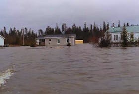 Residents of Mud Lake are suing Nalcor over flooding in the town in 2017, claiming the Muskrat Falls dam changed the ice flow on the river, causing the flooding. The province just had itself successfully removed from the lawsuit.