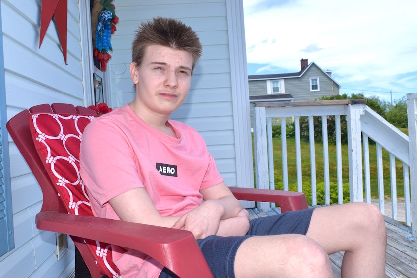 Dawson MacKenzie, 15, of Dominion, who is autistic, says after two years of being bullied at Glace Bay High School he is trying to get transferred to another school but no one is helping him and his family, despite repeated calls to the Cape Breton-Victoria Regional Centre for Education. Sharon Montgomery-Dupe/Cape Breton Post