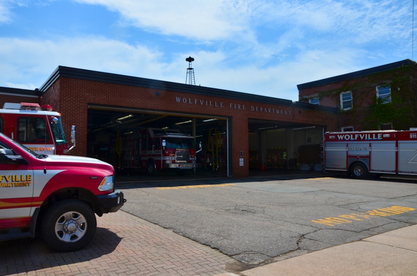 The Wolfville Fire Department, located at 355 Main St. in Wolfville. KIRK STARRATT