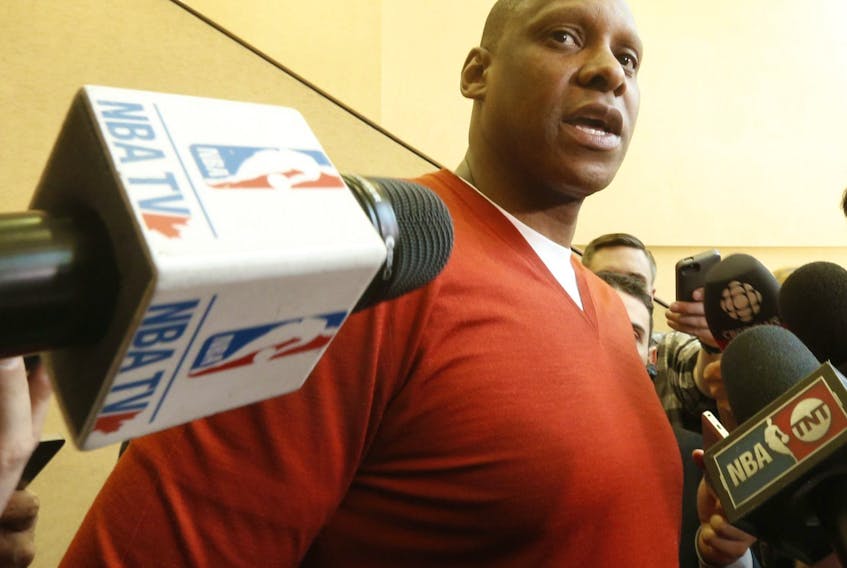 The Toronto Raptors and president Masai Ujiri, are hoping for lottery luck on Tuesday.