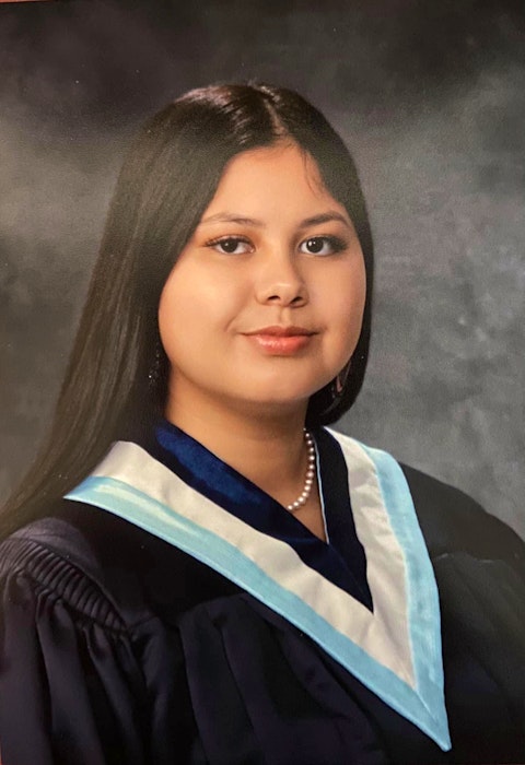 Grade 12 student Shyanna Denny from North Nova Education Centre says she’s grateful so many parents are working together to make graduation special for their children. - Photo Contributed.