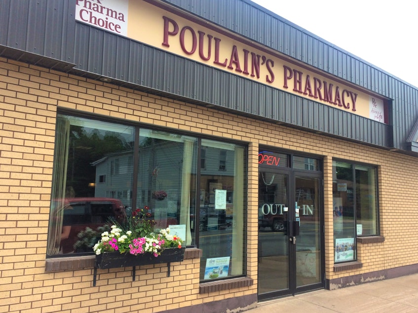Poulain’s Pharmacy in Stellarton is a Genrus United partner, helping patients save up to 80 per cent on their prescription medications. -Photo Contributed.