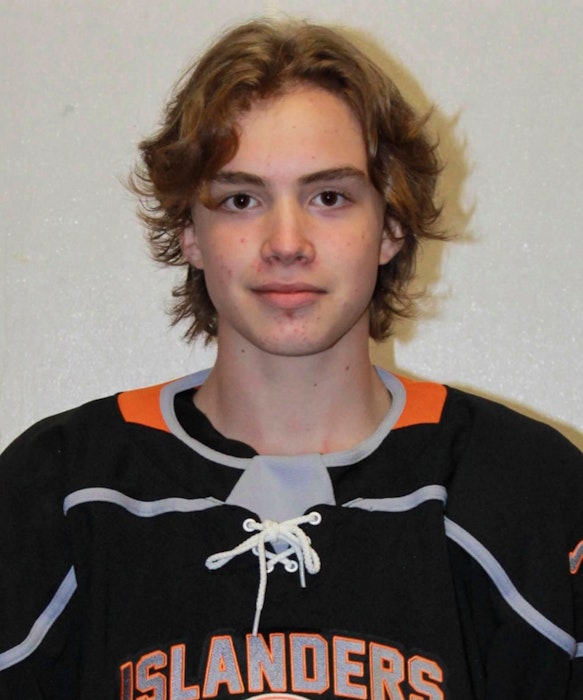 Jack Milner of Antigonish is the top-ranked Cape Breton West Islander for the Quebec Major Junior Hockey League Entry Draft. Milner is ranked between the sixth-and-eight-rounds. PHOTO CONTRIBUTED. - Contributed