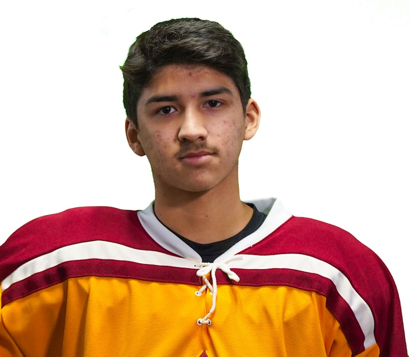Sydney Mitsubishi Rush forward Alexander Christmas of Membertou is ranked between the sixth-and-eighth-rounds for this year’s Quebec Major Junior Hockey League Entry Draft. PHOTO CONTRIBUTED. - Jeremy Fraser