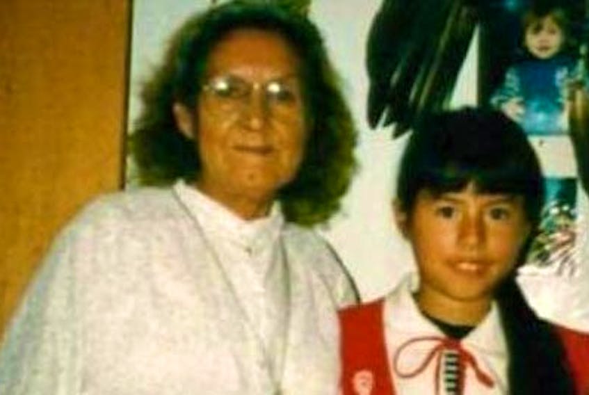 While growing up, Irena Julian-Bernard spent much of her time with her grandmother, Irene Herney, who taught her about her Mi'kmaq traditions and was her "safe place" during a tumultuous childhood. CONTRIBUTED
 - Contributed