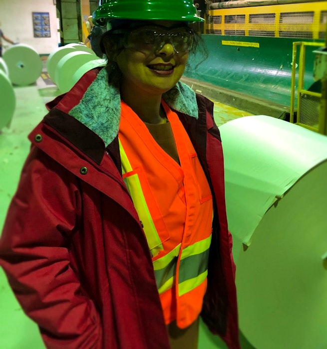 Karishma Boroowa is the director of the Canadian Forest Service in Corner Brook. She believes engaging with the community is important and has done so in visits to Corner Brook Pulp and Paper and sawmill operations around the province. - Contributed
