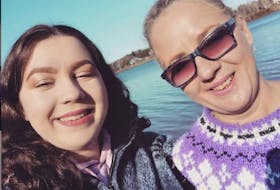 Madison Bragg, left, said her mother, Cassandra Gould, loved being near the water. Gould was killed in a two-vehicle collision in Primose, P.E.I., on Saturday, June 12.
