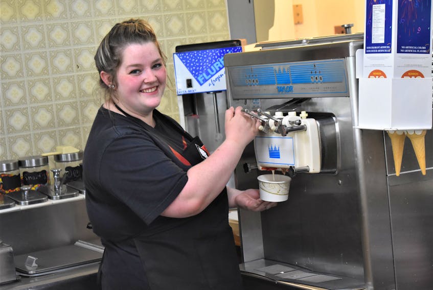 Jalysa Shipley had been working at Terry’s Place for seven years. Starting May 1, she took over ownership of the Hilden restaurant and changed the name to Gia’s Diner and Treats.