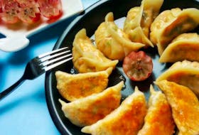 Savoury cabbage and pork dumplings are only one of the delicacies hand made by Wang Li Yu. - Photo Contributed.