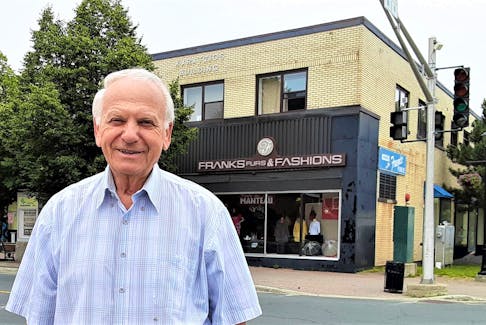Frank's Furs owner Jimmy Karatzios is closing his Bathurst, N.B., business and selling the building due to a downturn in the fur industry and loss of customers during the pandemic.