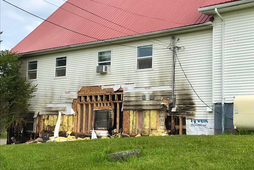 Firefighters were called out to a fire at the Saint Kateri Tekakwitha Catholic Church on the Sipekne’katik First Nation Band early Wednesday morning.