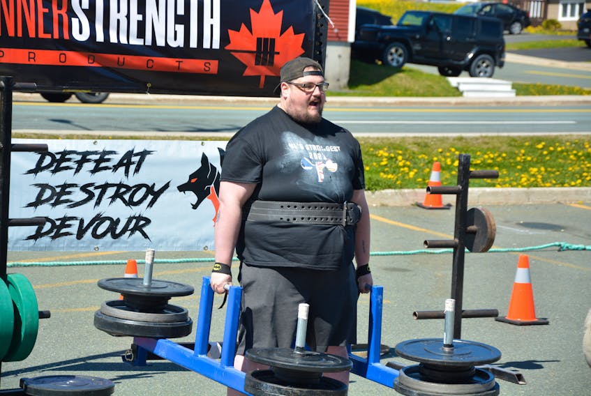 Bay de Verde native Kyle Riggs is feeling healthier since he started at True Strength Inc. in Paradise and taking part in strongman competitions.