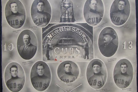 Members of the New Glasgow Cubs in 1913. Contributed • Nova Scotia Sport Hall of Fame