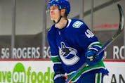  Vancouver Canucks Elias Pettersson missed most of this past season with an injury.