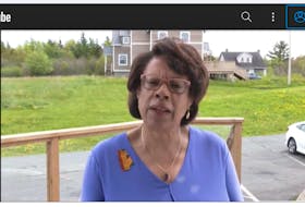 Judge Corrine Sparks speaks during a virtual event Sunday afternoon commemorating the 100th anniversary of the opening of the Nova Scotia Home for Coloured Children in Cherry Brook.