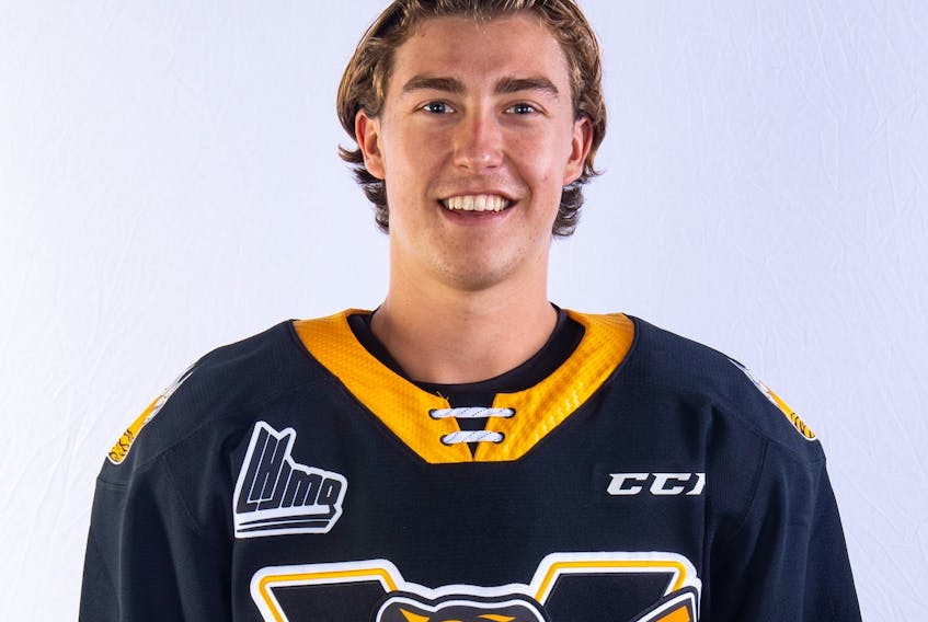 The Cape Breton Eagles will acquire defenceman Sean Larochelle from the Victoriaville Tigres when the Quebec Major Junior Hockey League trade period opens later this month. QMJHL PHOTO. - Contributed