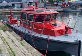 The Halifax fireboat Kjipuktuk is expected to arrive in Halifax next Thursday. - Halifax Fire