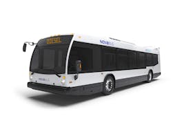 CBRM spokesperson Christina Lamey says a new Novabus diesel with the capacity to hold 80 passengers is being considered for Transit Cape Breton as part of new funding from the province for community public transit. CONTRIBUTED
