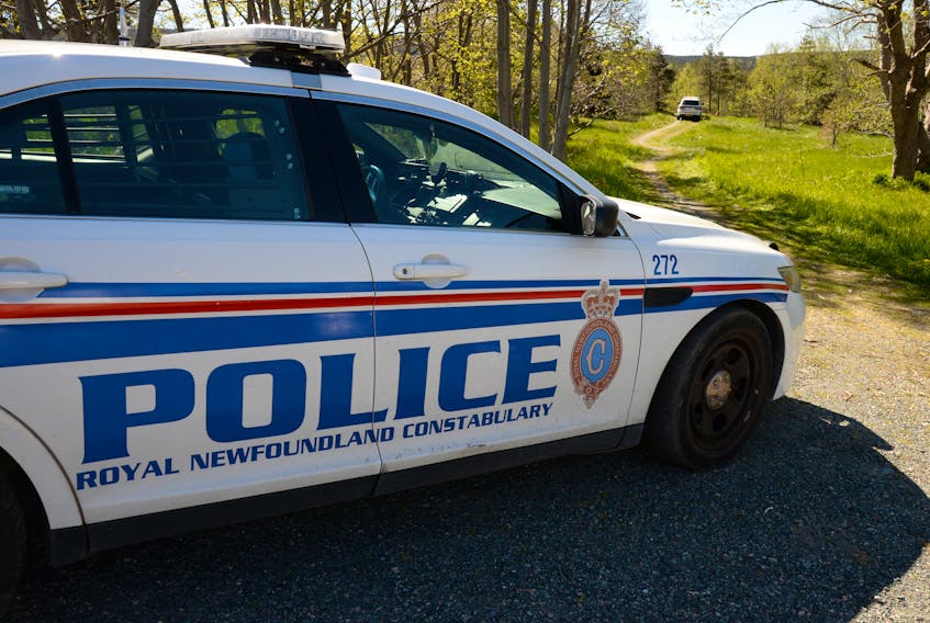 Police in St. John’s have launched a homicde investigation following the May 30 discovery of the body of a 68-year-old man on a walking trail near Topsail ROad in St. John's. -Keith Gosse/The Telegram
