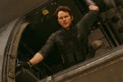 Chris Pratt prepares to jump into the future to fight aliens in The Tomorrow War.