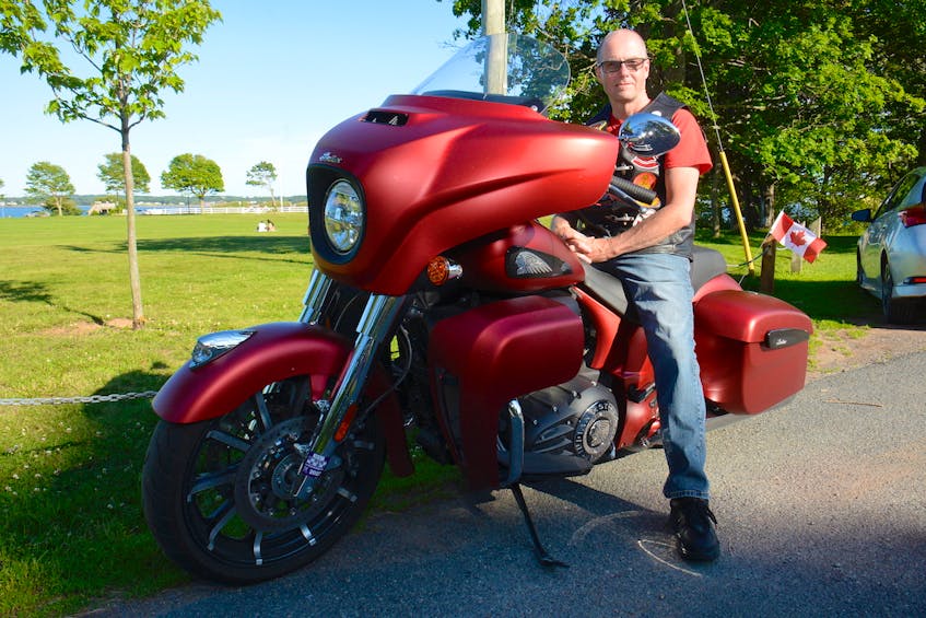 Charlottetown’s Scott Ryan joined the Red Knights Motorcycle Club in 2006 as a chartered member of P.E.I. Chapter 1.