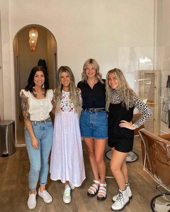 Meet the Seastrands Salon & Spa team! To schedule an appointment with Morgan Stevens (from left), Lindsay Prowse, Haleigh Benson or Marlee Green, call (902) 843-2128. - Photo Contributed.
