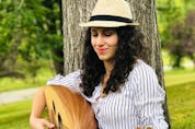  Calgary oud player Aya Mhana will play the Calgary Folk Music Festival’s Summer Serenades.Courtesy, Egg Press Company.