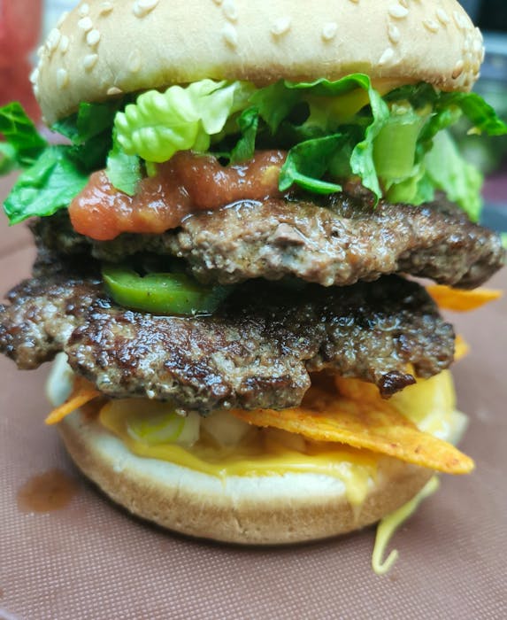 “When we debuted the Macho Nacho Burger three summers ago, we did a contest where the first customer to show up dressed as The Macho Man Randy Savage got their meal free. - Contributed