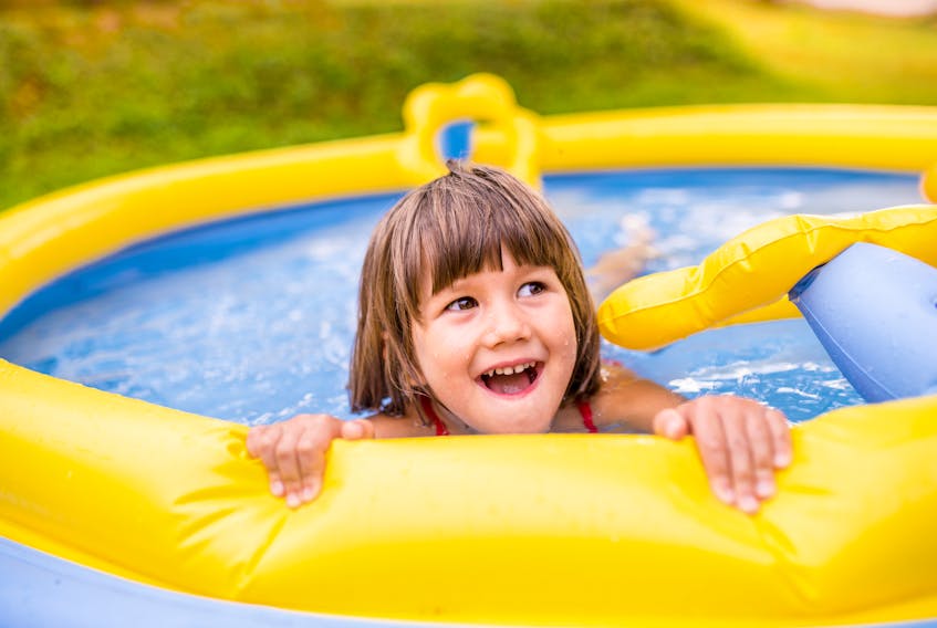 Opting to use a kiddie pool for summer fun instead of running through a sprinkler can conserve a lot of water - a good move for both the environment and your pocketbook. - Storyblocks
