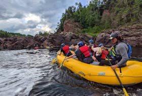 RaftingNL offers multiple options for rafters along the Exploits River. - Rafting NL photo