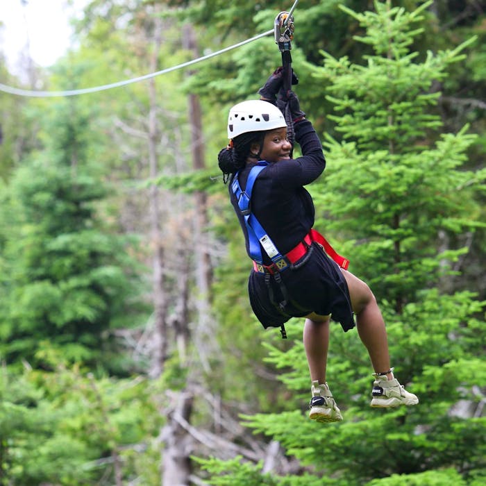 Swing through the treetops in New Brunswick in one of the province's zipline courses. - Timber Top Adventures photo - Saltwire network